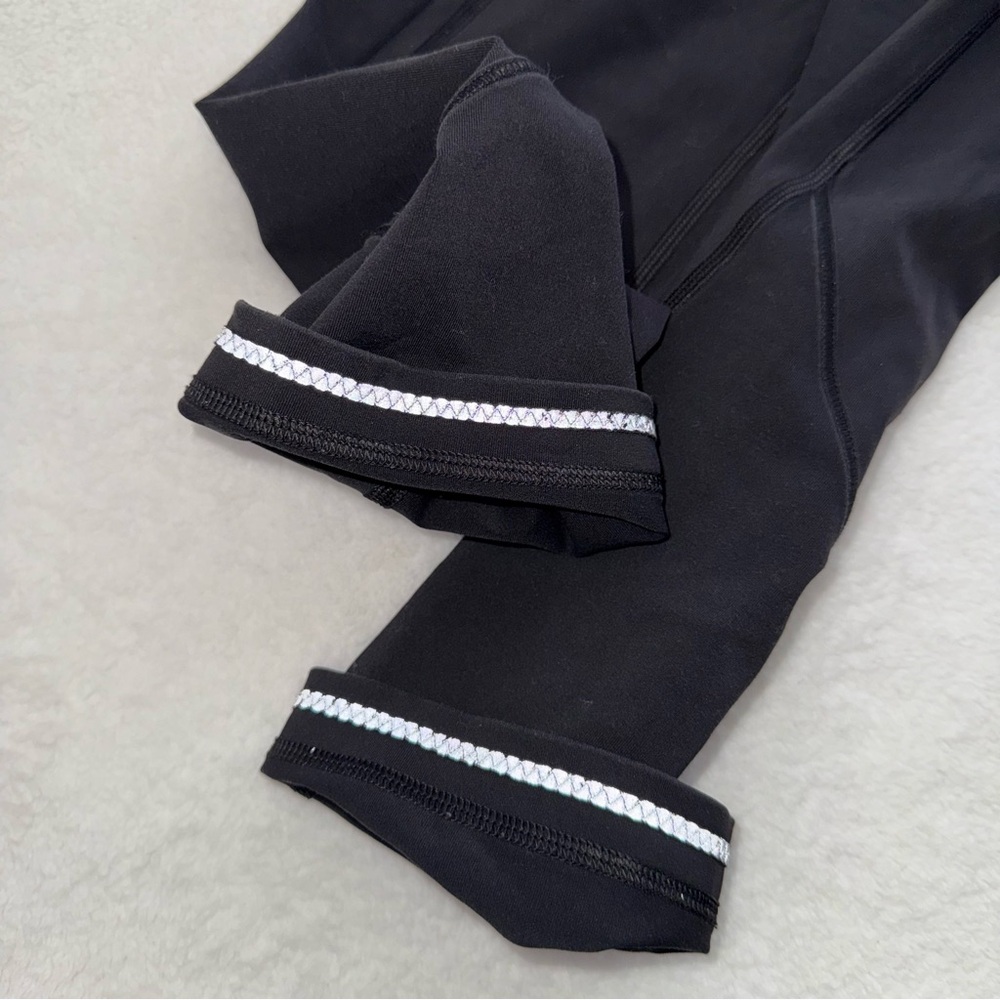 Lululemon All The Right Places Crop II Leggings *23" Size 8 in Black Activewear - Picture 10 of 13